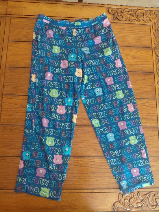 Care Bears Other - Care Bears Navy Blue Pajama Bottoms with Multicolor Bear Faces